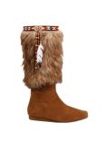 Adult Brown Native American Boots