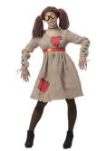 Burlap Voodoo Doll Women's Costume