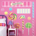 Candy Shoppe Giant Wall Decals