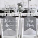 Charming Vintage Signs Matron of Honor & Best Man