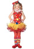 Child Circus Clown Cutie Costume