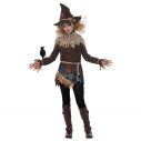 Creepy Scarecrow Girl Child Costume