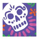 Day Of The Dead Luncheon Napkin