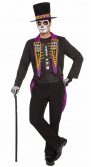 Formal Day of the Dead Adult Mens Costume