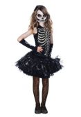 Girls Cutie Bones Skeleton Costume