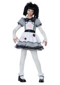 Girls Haunted Doll Costume