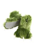 Green Dino Paw Adult Slippers