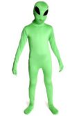 Kids' Glow Alien Morphsuit Costume