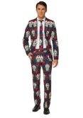 Men's Day of the Dead Suitmeister Suit Costume
