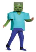 Minecraft Deluxe Kid Zombie Costume