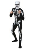 Plus Size Karate Kid Skeleton Suit Costume