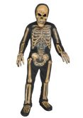 Realistic Skele-bones Boys Costume