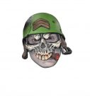 Sergeant Half Cap Mask, Adult