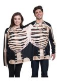Skeleton 2 Person Long Sleeve Tee Costume