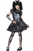 Skeleton Girl Child Costume