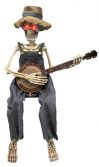 Skeleton Playing Banjo Animated Prop