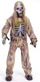 Skeleton Zombie Child Costume with Pants