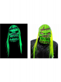 UV Green Glow Bone Crusher Mask
