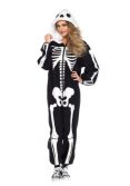 Women's Skeleton Kigurumi Costume