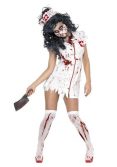 Zombie Nurse Costume for Women