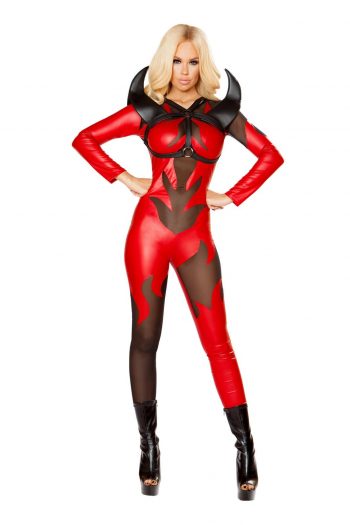 1pc Fired Up Devil Costume
