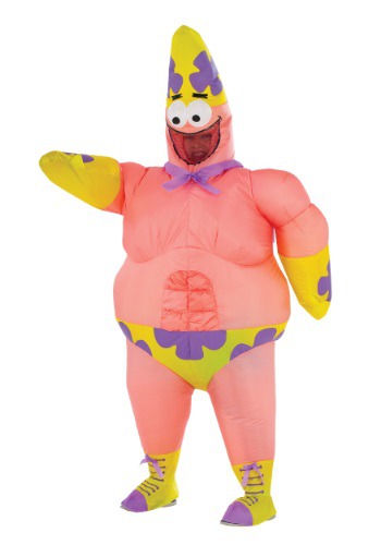 Adult Inflatable Patrick Star Movie Costume