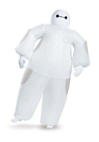 Adult White Baymax Inflatable Costume