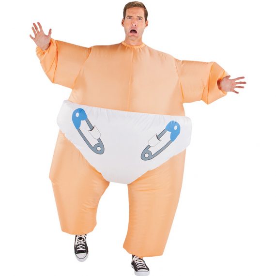 Big Baby Adult Inflatable Costume