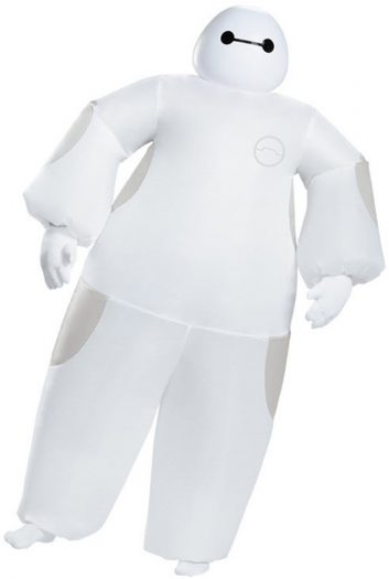 Big Hero 6 White Baymax Inflatable Adult Mens Costume