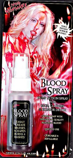 Blood Spray Bottle 2 oz