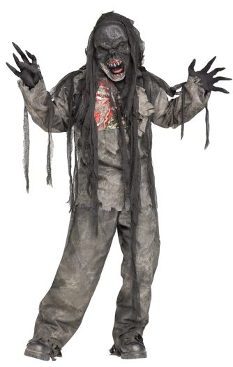 Burning Dead Zombie Child Costume