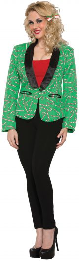 Candy Cane Blazer Adult Small