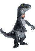 Child Jurassic World 2 Inflatable Blue Velociraptor Costume