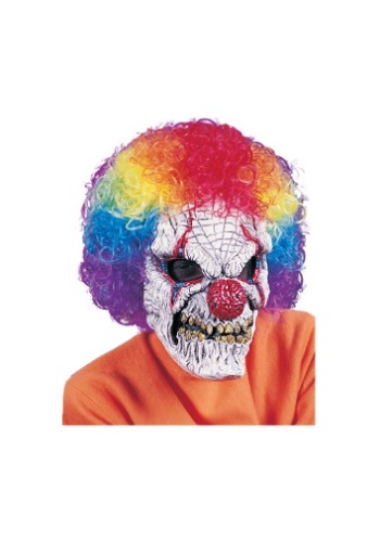 Clown Mask with Wig