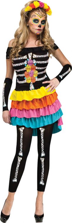 Day Of The Dead Adult Costume