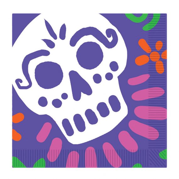 Day Of The Dead Luncheon Napkin