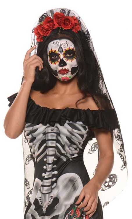 Day Of The Dead Mantia Costume
