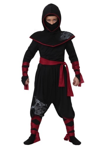 Deadly Ninja Costume For Boys