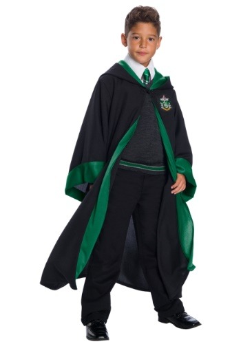 Deluxe Kids Slytherin Student Costume