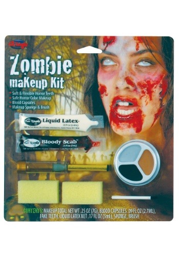 Fun World Women's Zombie Makeup Kit