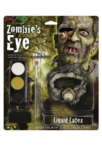 Fun World Zombie's Eye Latex Makeup Kit