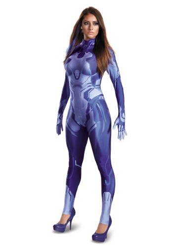 Halo Cortana Women's Bodysuit Costume