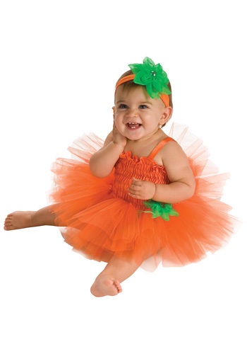 Infant Pumpkin Tutu Dress Costume