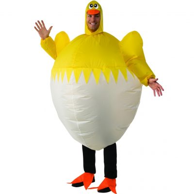 Inflatable Baby Chick Adult Unisex Costume