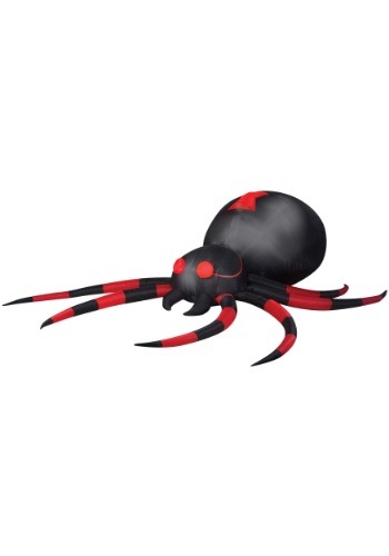 Inflatable Black Widow Spider Decoration