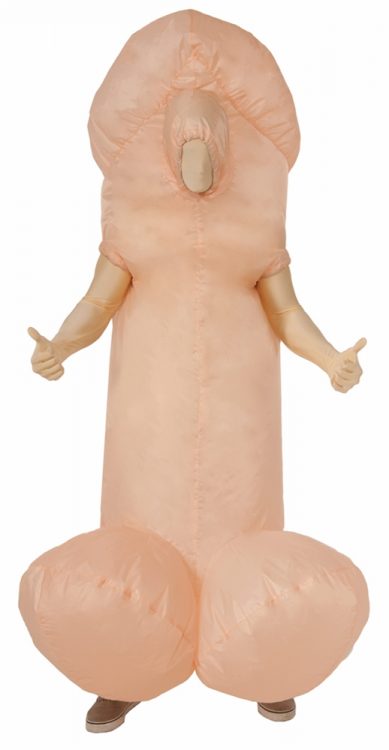 Inflatable Penis Adult Mens Costume