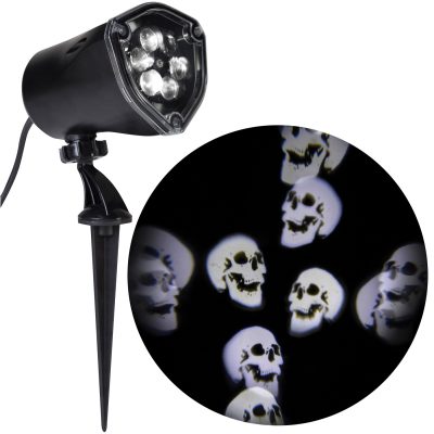 Light Show Projector Whirling Skulls LED Spotlight