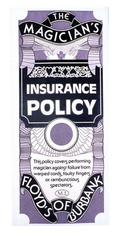 Magician'S Insurance Policy