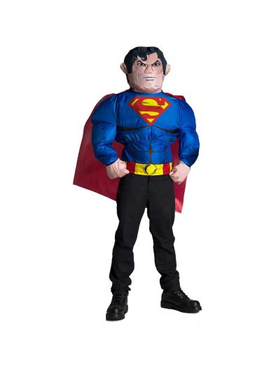 Mens Superman Inflatable Costume Top