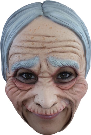 Old Lady Adt Chinless Adult Mask